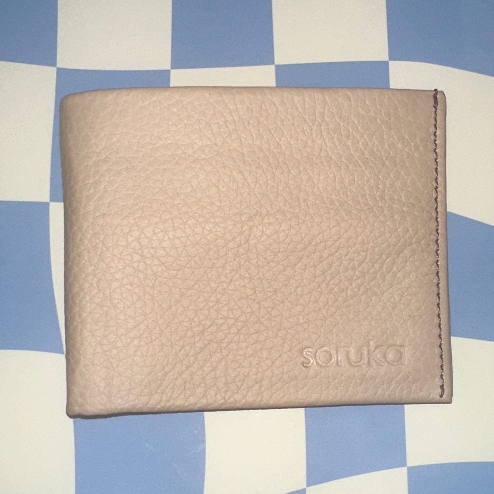 Soruka‎ Tan Leather Wallet